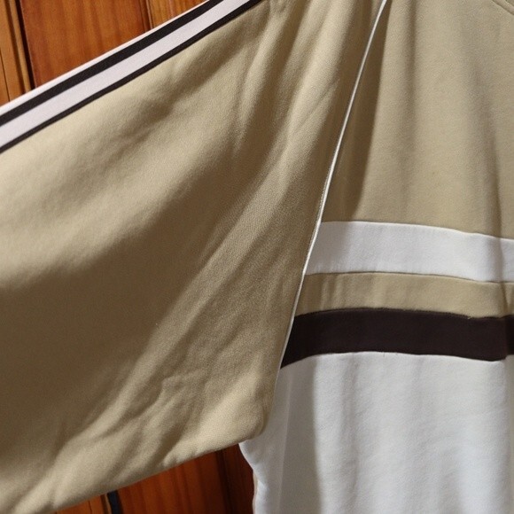 Enyce Tan & Cream Streetwear Full Zip Track Jacket Y2K HipHop Jacket 4X - Picture 5 of 14